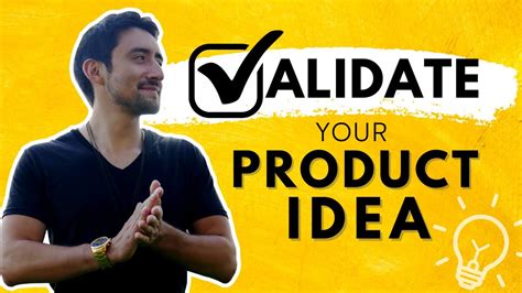 How To Validate Your Product Idea Youtube
