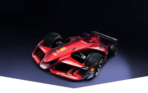 Ferrari Reveals Crazy Future Formula One Concept - GTspirit