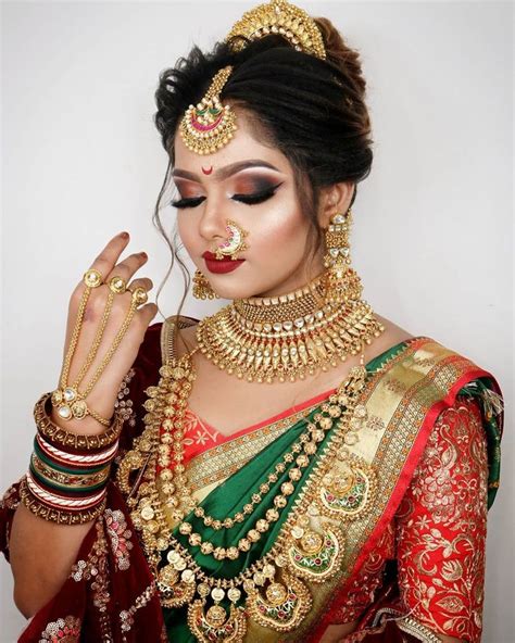 Atul Khaire On Instagram Makeup Hair Aturen Makeup Artist Model Amisha Khaire Indian
