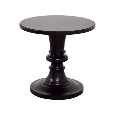 Now, did the word table offer anything away? 90% OFF - Pottery Barn Pottery Barn Rustic Pedestal Accent ...