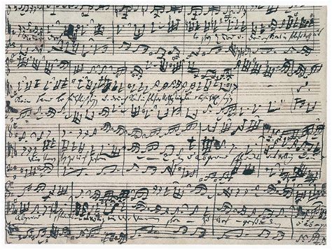 Bach Manuscript C1732 Painting By Granger Fine Art America