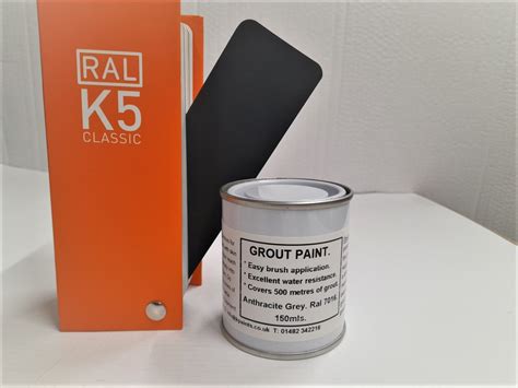 150ml Tile Grout Grouting Paint Satin Finish Brush Applied
