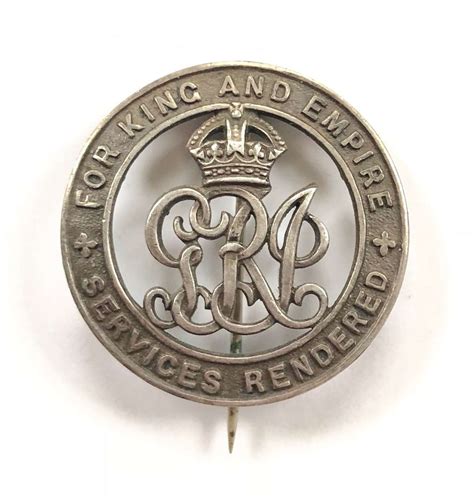 Ww1 Royal Engineers Silver War Badge