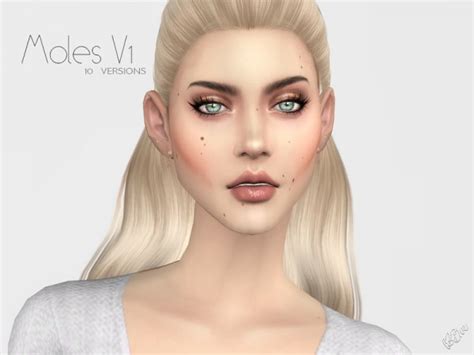 The Sims Resource Moles V1 By Ms Blue • Sims 4 Downloads
