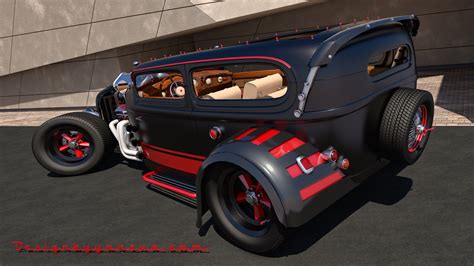 Ford Custom Hot Rod By Samcurry On Deviantart
