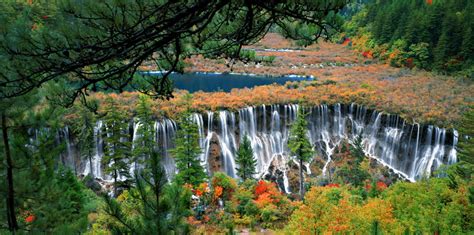 Nuorilang Waterfall Of Jiuzhaigou