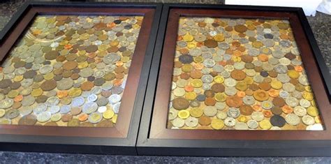 Great Use For Foreign Coin Collection Coin Frame Foreign Coins Beer