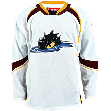 Cleveland Monsters White Quicklite Jersey Cleveland Monsters Team Shop