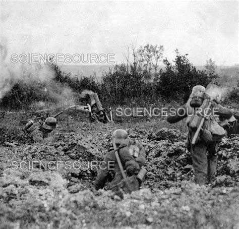 Wwi German Stormtroopers 1918 Spring Stock Image Science Source