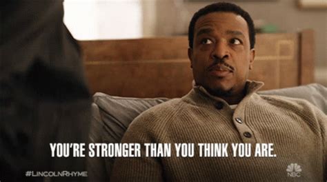 Youre Stronger Than You Think You Are Russell Hornsby Gif Youre Stronger Than You Think You