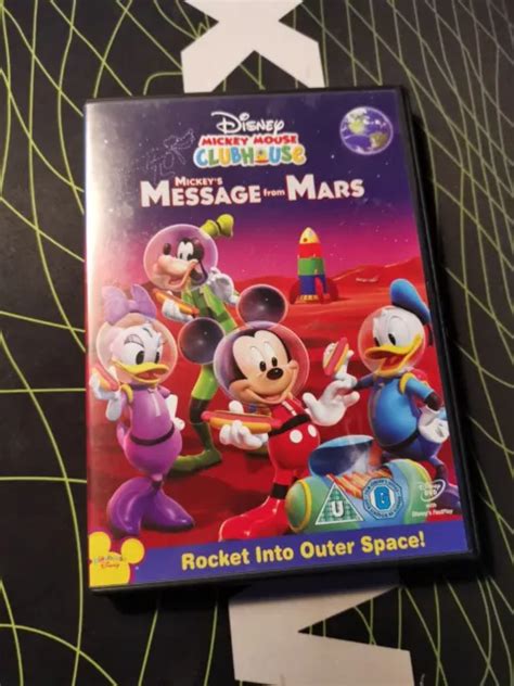 Mickey Mouse Clubhouse Mickeys Message From Mars Dvd Eur 233