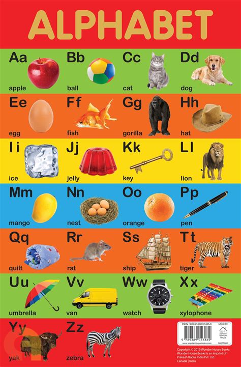 Alphabet Chart Buy Tamil And English Books Online