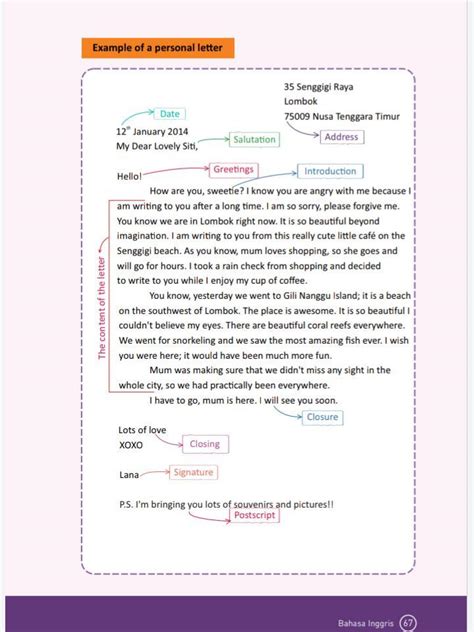 Contoh Personal Letter Untuk Teman : Contoh Surat Pribadi Untuk Sahabat