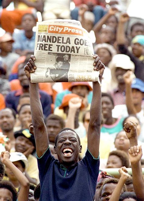 February 11 1990 Day Of Release Nelson Mandela Freed Past Daily A Sound Archive Of