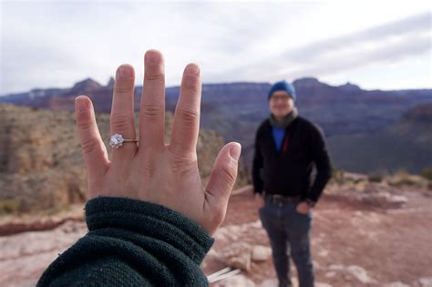 Hiking The Grand Canyon A Proposal Story By Brice Ashley Age Of