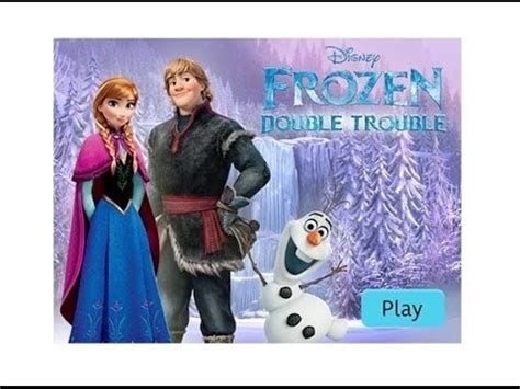 Frozen games are games based on the popular disney movies of the same name (frozen). Disney Frozen - Double Trouble Game - YouTube