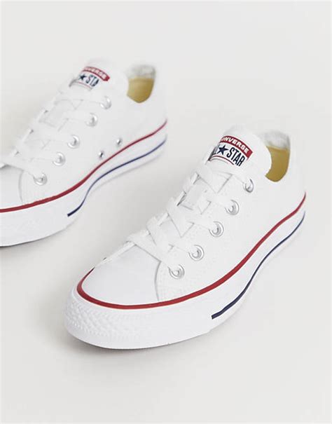 Converse Chuck Taylor All Star Ox White Trainers Asos