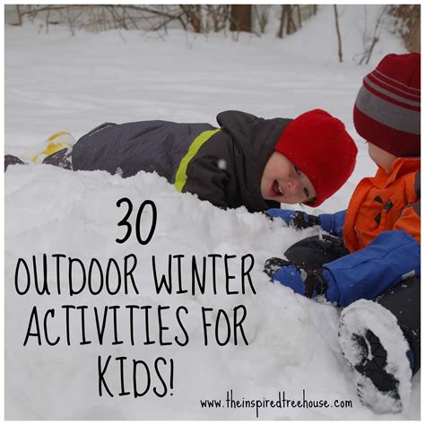 30 Development Boosting Winter Activities For Kids The Inspired