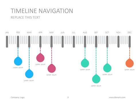 What Do You Want To Present With This Free Timeline Slide Template You