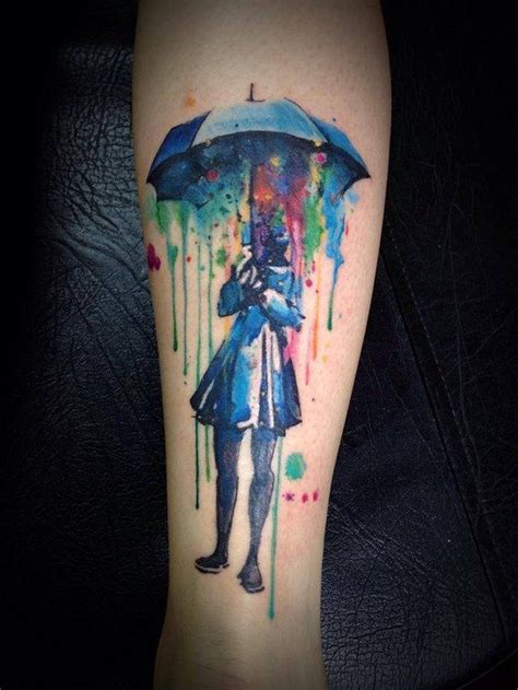 28 Incredible Watercolor Tattoos And Where To Get Them Umbrella