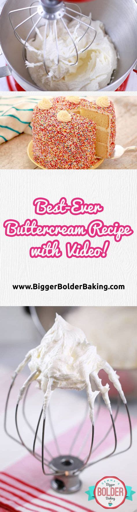 gemma s best ever vanilla buttercream frosting master recipe butter cream