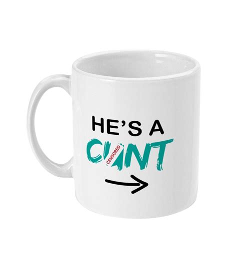 Funny Rude Novelty Coffee Mug Set Hes A C T Couples Etsy