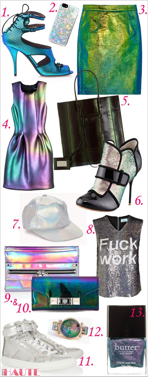 13 Holographic Fashion And Accessory Items To Help Get You Started On