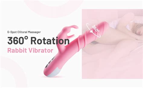 g spot clitoral massager 360° rotation rabbit vibrator sitmulab
