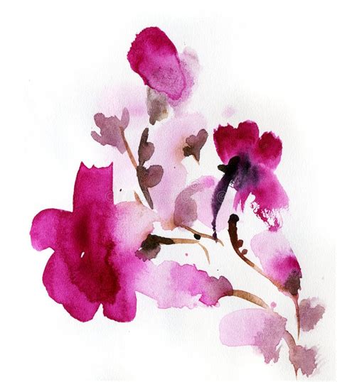 Watercolor Abstract Flowers Wallpapers