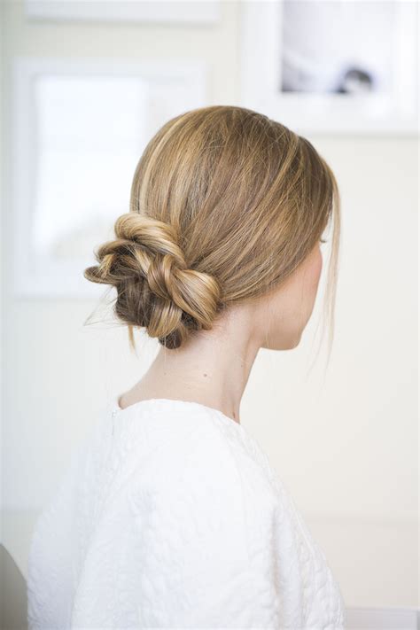 Nailing The Perfectly Loose Low Bun Camille Styles