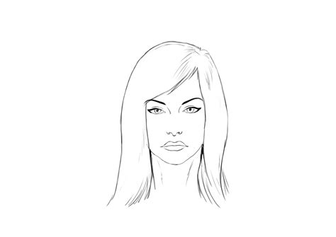 Panos Kamoulakos Illustrator Teacher How To Draw The Female Face
