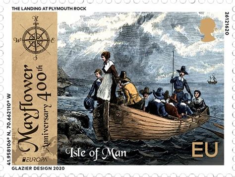 Australia's standard stamp price will rise 10% in 2020. New Issues 2020: Isle Of Man (EUROPA / Mayflower ...