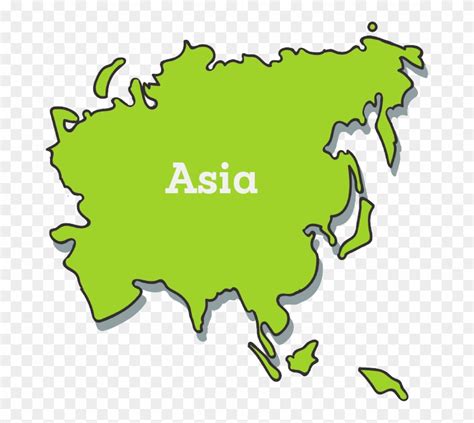 Asia Pacific Map Clip Art