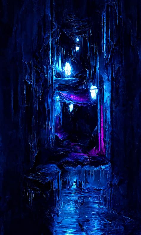 Artstation Icy Cave