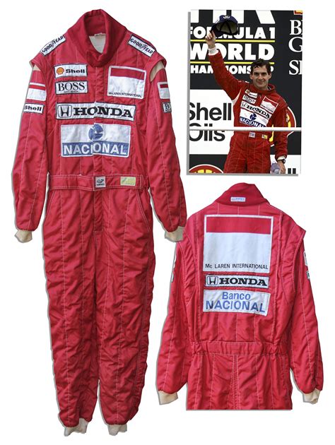 Ayrton Senna Worn Racing Suit Ayrton Senna Suit Worth 50000