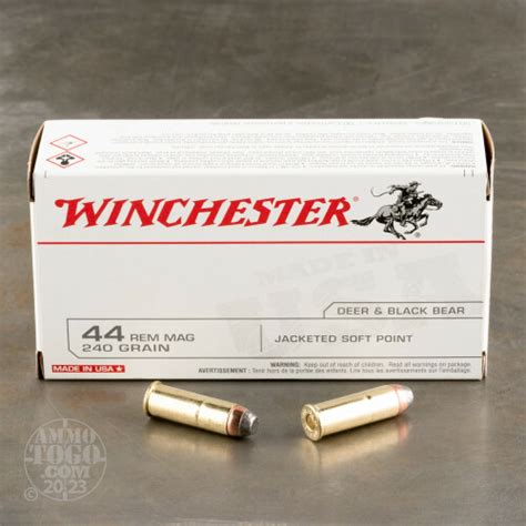 Bulk Winchester 44 Magnum Ammo For Sale 500 Rounds