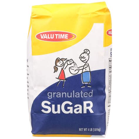 Valu Time Granulated Sugar 4 Lb Shipt