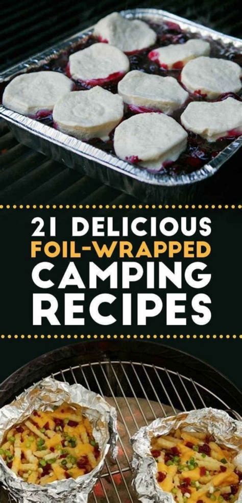 Make Ahead Camping Recipes For Easy Meal Planning Camping Meals Camping Food Campfire Food