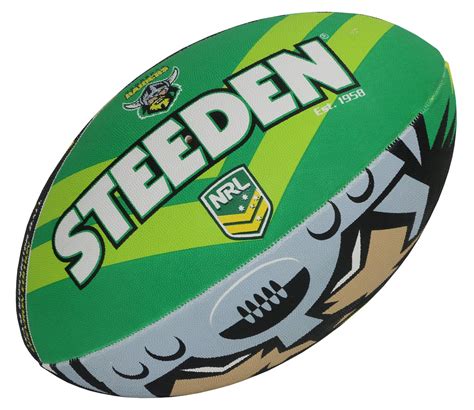 Aflâ retro football jumpers are making a comeback. Canberra Raiders NRL Logo Kids Mini Size 11 inch Football ...