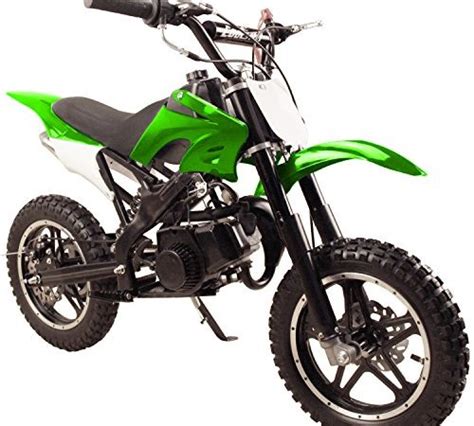 49cc 50cc High Performance Green 2 Stroke Gas Motorized Mini Dirt Pit