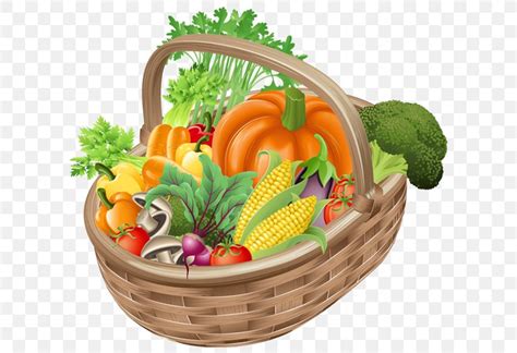 Vegetable Basket Fruit Clip Art Png 621x561px Vegetable Basket