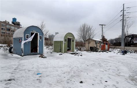 Rochester Builds 750k Tiny Homes At Peace Village Homeless Encampment