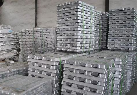 High Purity Aluminum Alloy Ingot Zinc Metal 985 Magnesium