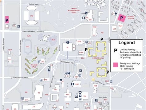 On Campus Housing Maps