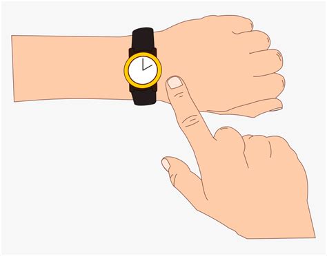 Hands First Person Clock Time Watch Hurry Hour Wrist With Watch