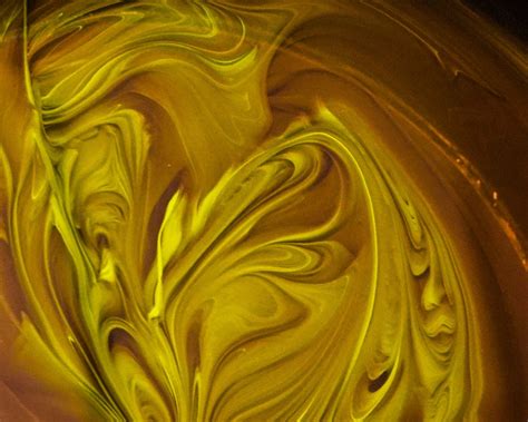 Download Wallpaper 1280x1024 Paint Fluid Art Stains Liquid Yellow
