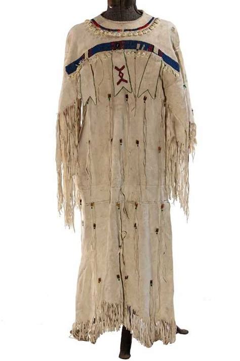 Native American Dress Lakota Sioux Womans Buckskin
