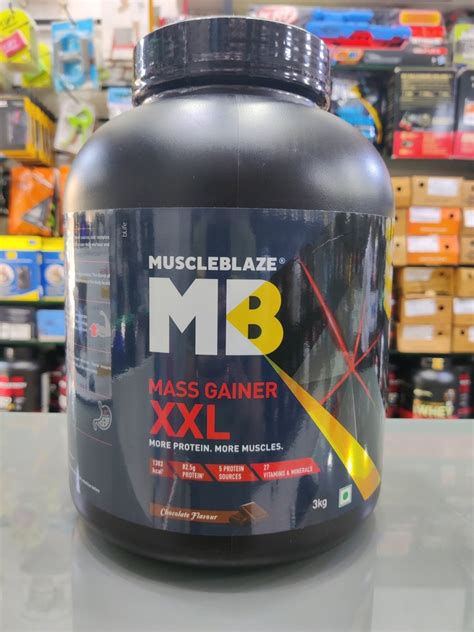 Mb Mass Gainer Xxl 3kg At Rs 2600piece Weight Gainer Supplement In