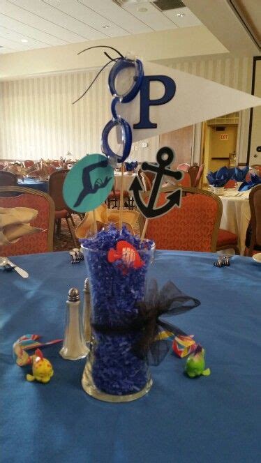 Swim Banquet Centerpieces Banquet Centerpieces Swim Team Party