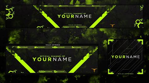 Youtube banner generator for gaming channels with an aggressive warrior clipart. Youtube Banner No Text | Template Business